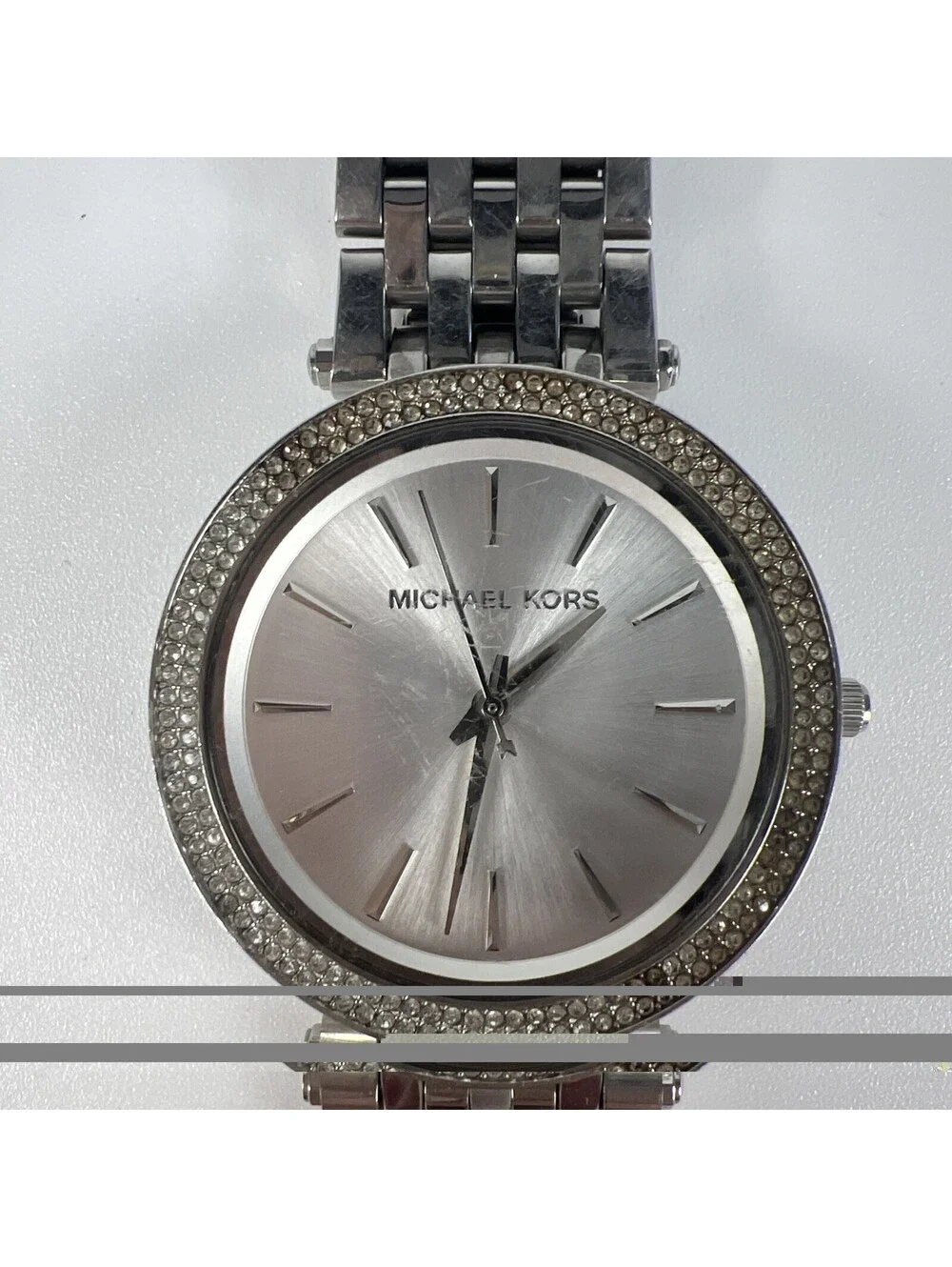 MICHAEL KORS DARCI MK3364 Crystal Pave Stainless Steel Women’s Watch